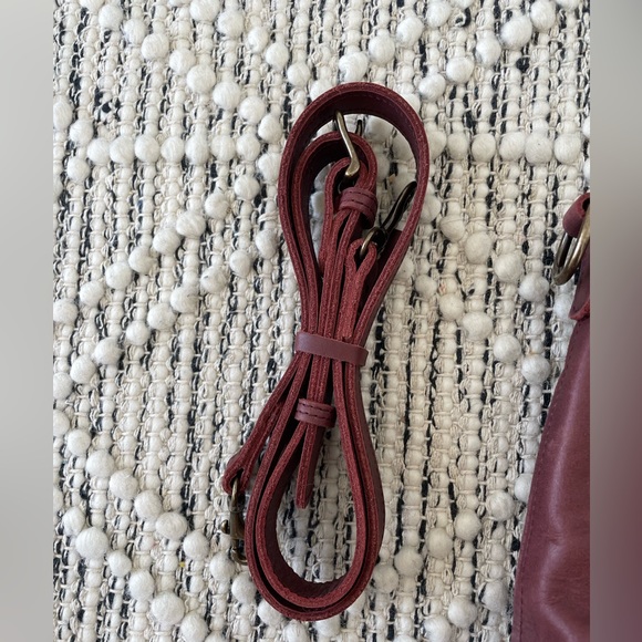 Able Rachel crossbody in Dark Cherry - Picture 13 of 16